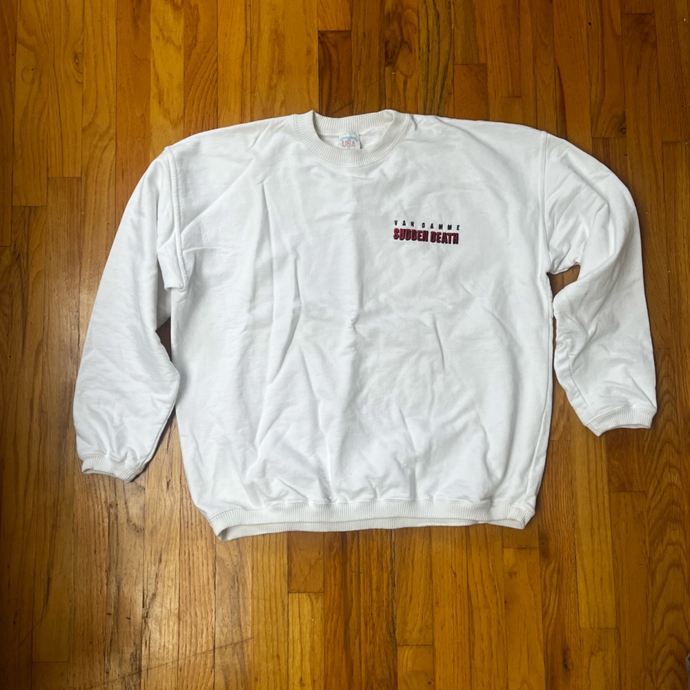 Sudden Death movie crewneck